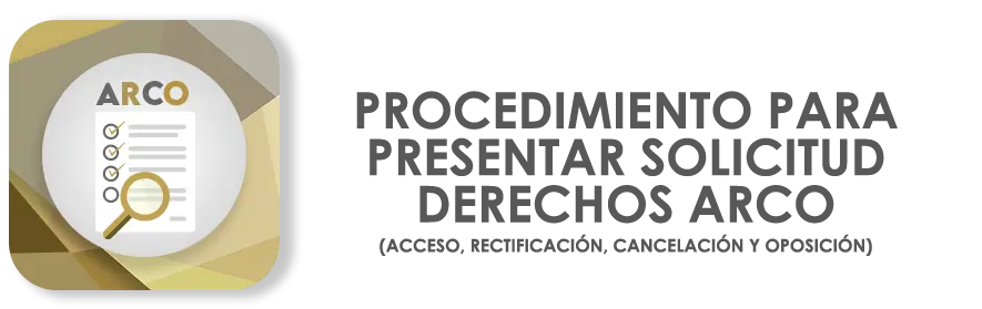 Procedimiento para presentar solicitud derechos arco